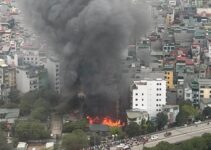 Vi.de.o cháy lớn tại Mễ Trì, Nam Từ Liêm, Hà Nội