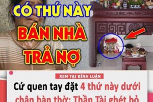 Cứ quen tay đặt 4 thứ này dưới chân bàn thờ: Thần Tài ghét bỏ làm đâu mất đó, nghèo khó quanh năm