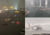 NGẬP LỤT KINH HOÀNG Ở DUBAI: Siêu xe trôi nổi trên phố, máy bay ‘lướt trên mặt nước’ tạo nên cảnh tượng chưa từng có