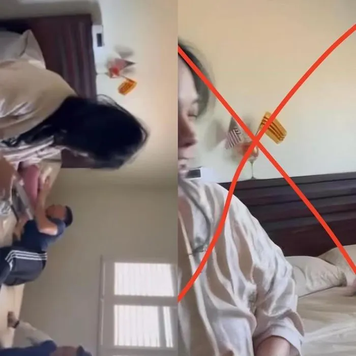 Quốc Nghiệp nói gì về hình ảnh ‘cờ vàng 3 sọc đỏ trên đầu giường’