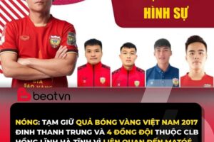 Cực nóng: Quả bóng vàng bóng đá Việt Nam bị bắt do “phiêu với ma toé”