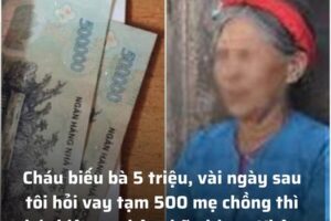 Cháu biếu bà 5 triệu, vài ngày sau tôi hỏi vay tạm 500 mẹ chồng thì phát hiện sự thật phũ phàng: Không ngờ bà già rồi còn làm như vậy