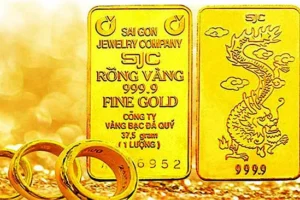 Vàng miếng SJC lên lại ngưỡng 90 triệu đồng