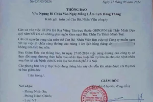 Cho nhân viên dừng đi chùa và cúng dường, chủ doanh nghiệp nói gì?