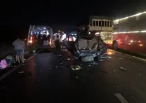Tai nạn liên hoàn trên cao tốc TPHCM – Trung Lương, 11 người nhập viện cấp cứu