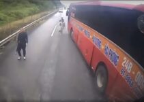Xe khách chặn đầu ô tô tải, tài xế bị hành hung giữa cao tốc Nội Bài – Lào Cai