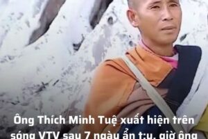 Ông Thích Minh Tuệ xuất hiện trên sóng VTV sau 7 ngày ẩn t:u, giờ ông đang làm gì ở đâu?