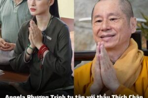 Angela Phương Trinh tu tập với thầy Thích Chân Quang kiểu gì mà mẹ r-uột đến thăm không thèm gặp, điện thoại bị tịch thu, FB bị kiểm soát?