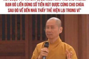 Ban Tôn giáo đề nghị thẩm tra phát ngôn của Thượng tọa Thích Chân Quang