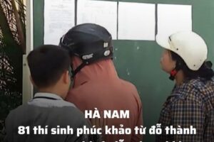 Hà Nam: Nhiều thí sinh phúc khảo từ đỗ thành trượt, trượt thành đỗ, có em bị hạ 8 điểm sau phúc khảo