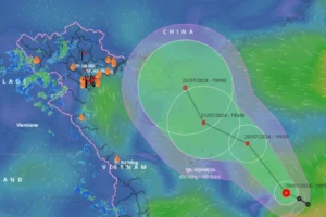 Biển Đông sắp hứng bão, mưa lớn khắp cả nước