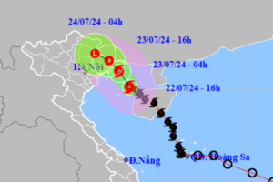 Bão số 2 giật cấp 13, những địa phương nào bị ảnh hưởng?