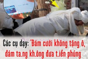 Tổ tiên dặn: “Đám cưới không tặng ô, đám tang không đưa tiền phúng sau”, là vì sao?