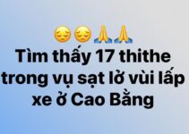 Tìm thấy 17 thithe trong vụ sạt lở vùi lấp xe ở Cao Bằng