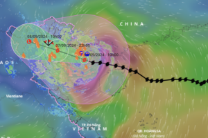 Bão số 3 vào đất liền theo kịch bản xấu nhất