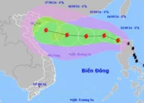 Bão Yagi vào Biển Đông, trở thành cơn bão số 3, giật cấp 16