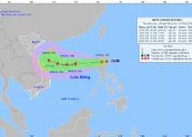 Dự báo bão số 4 mạnh cấp 9, giật cấp 10