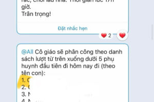 Giáo viên chủ nhiệm ở Hà Nội phân công phụ huynh “sau 17h 4-5 phụ huynh mang chổi đến trực nhật lớp”: Hiệu trưởng chính thức lên tiếng