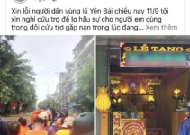 Tin buồn: Một tình nguyện viên tuvong khi c:.ứ:.u tr:.ợ lũ ở TP Yên Bái