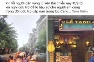 Tin buồn: Một tình nguyện viên tuvong khi c:.ứ:.u tr:.ợ lũ ở TP Yên Bái