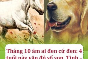 Tháng 10 âm ai đen cứ đen: 4 tuổi này vận đỏ số son, Tình – Tiền đều có