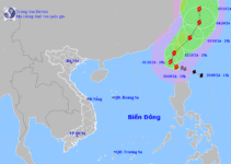 Bão Krathon vào Biển Đông thành bão số 5, giật trên cấp 17