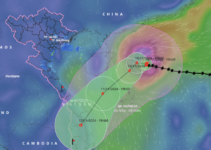 Bão số 7 bất ngờ mạnh trở lại, giật trên cấp 17