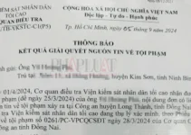 Vụ tuvong ở Công an huyện Long Thành: Bắt tạm giam cựu Trung uý Lưu Quang Trung