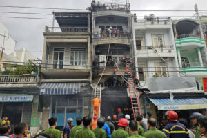 Ch.áy tiệm dịch vụ mai táng ở Nha Trang, 4 người ch.ết