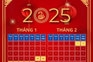 Lịch nghỉ Tết Dương lịch 2025 và chi tiết các ngày lễ khác trong năm