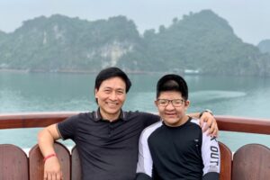 Vợ của Bôm, con dâu diễn viên Quốc Tuấn