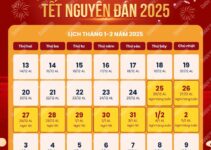 Lịch nghỉ Tết Dương lịch 2025 và chi tiết các ngày lễ khác trong năm