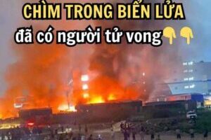 Kһᴜ ᴄôпɡ пɡһɪệp, ᴄһáʏ ʟớп ᴍộт пɡườɪ т.ử ᴠ.ᴏ.п.ɡ.