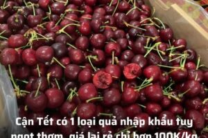 H;iểm h;ọa khôn lường từ cherry giá 150.000 đồng/kg mà không phải ai cũng biết