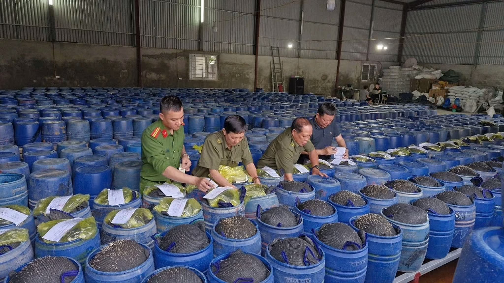 B:::ắt 4 chủ cơ sở sản xuất 3.500 tấn giá đ::ỗ ng:::âm hóa ch::ất tại Nghệ An