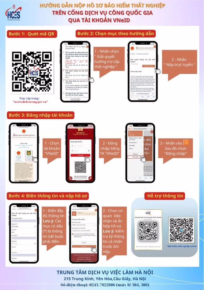 Cách hưởng tiền bảo hiểm thất nghiệp online: Thủ tục cực đơn giản