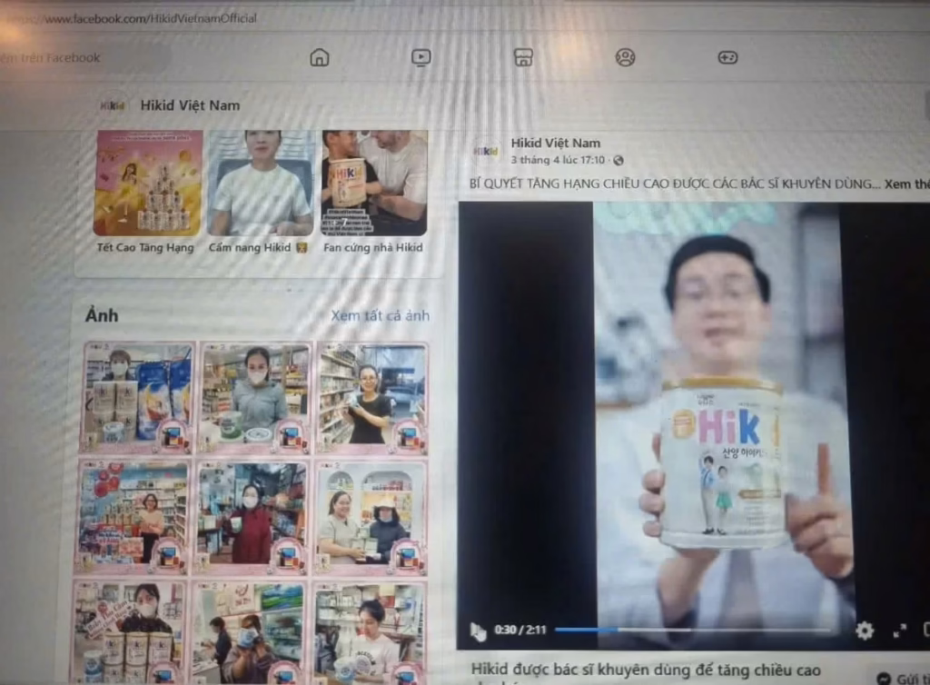 Bộ Y tế yêu cầu kiểm tra sữa Hikid quảng cáo “100g Hikid bằng 20 lít sữa tươi”