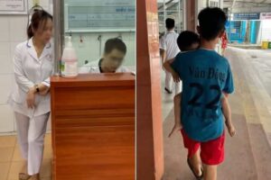 L-ạnh người cuộc nói chuyện của 2 nhân viên y tế tỉnh Nam Định trong lúc người nhà bệnh nhân van xin được cấp c-ứu! Đã đình chỉ công tác!!!