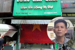 N:Ó:NG: Ngô Quyền Thế dán “thông báo KH:Ẩ:N” ngay tại cửa hàng bán l:òng s