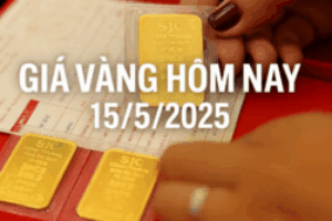 Giá vàng mới nhất chiều 15/5: Chúc mừng bà con đang v:ay vàng, giảm cực sâu rồi