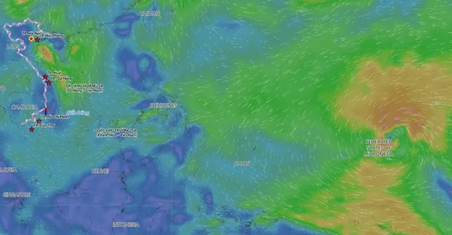 Dự báo áp thấp nhiệt đới mới sắp mạnh lên thành bão trong 24 giờ tới