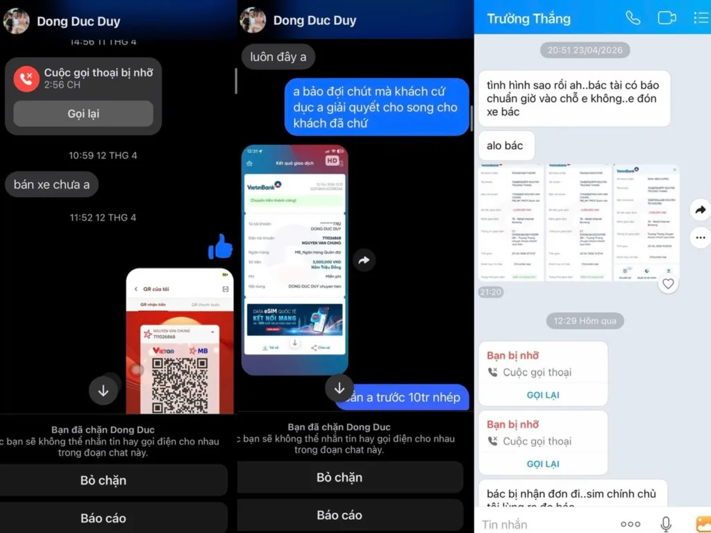Tất cả người dân có giao dịch chuyển khoản với nội dung sau, cần lập tức trình báo công an