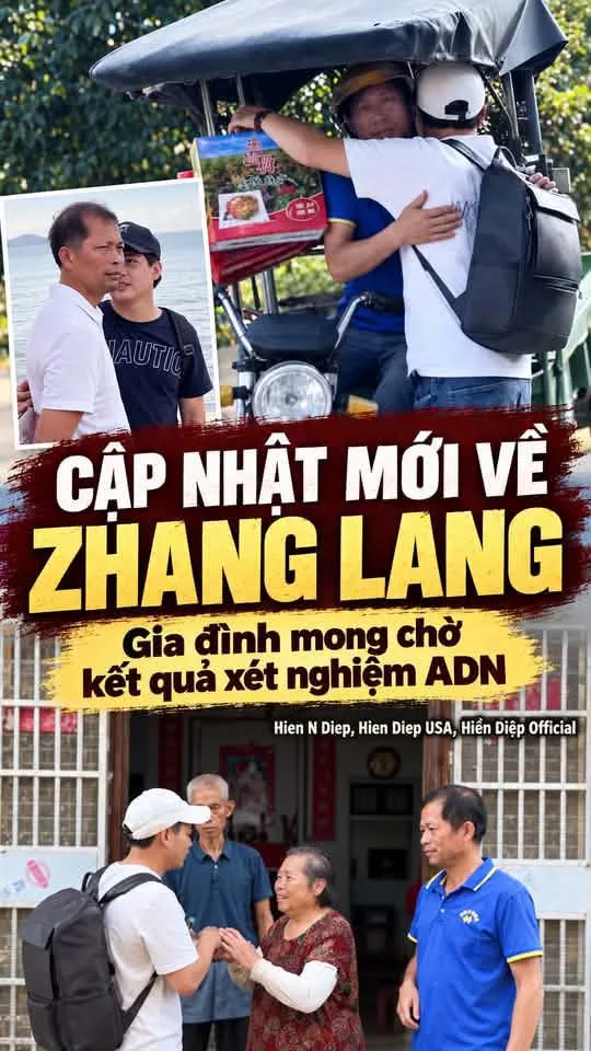 Cập nhật mới về chàng trai 27 tuổi người Trung Quốc Zhang Lang