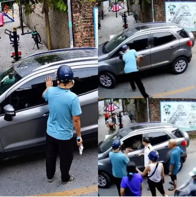 Người dân thuật lại câu nói cuối cùng của người đàn ông trước khi tử vong trong ô tô ở Hà Nội