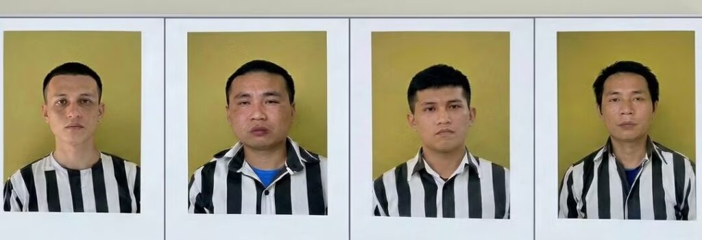 Đang truy tìm gắt gao 4 phạm nhân trốn khỏi Trại giam của Bộ Công An